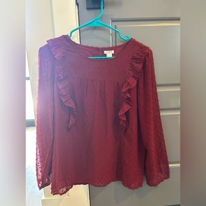 JCrew top size 6
